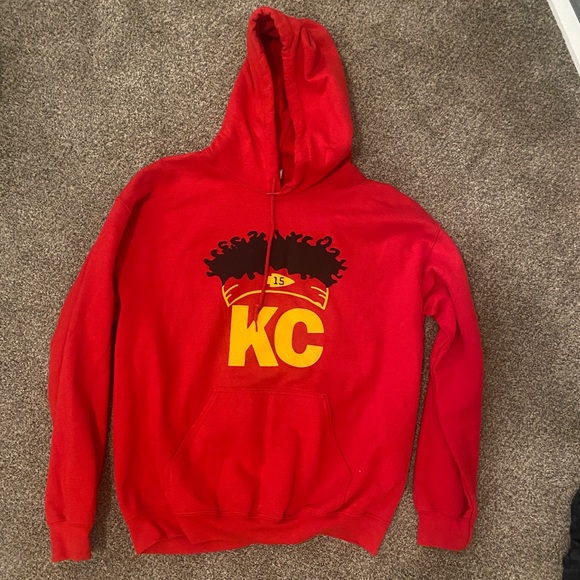 KC Chiefs Patrick Mahomes Hoodie - Picture 1 of 2